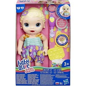 Baby Alive Super Snacks Snackin' Lily - Blonde Hair