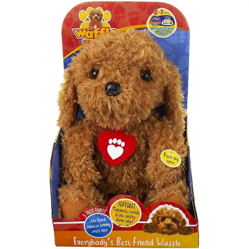 Disney Waffle The Wonder Dog 3403 Interactive Soft Toy