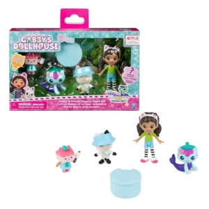 Gabby's Dollhouse Gabby & Friends Camping Figure Set