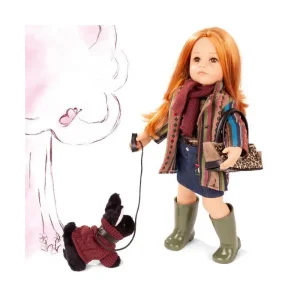GOTZ Doll Hannah 50cm and Her Dog