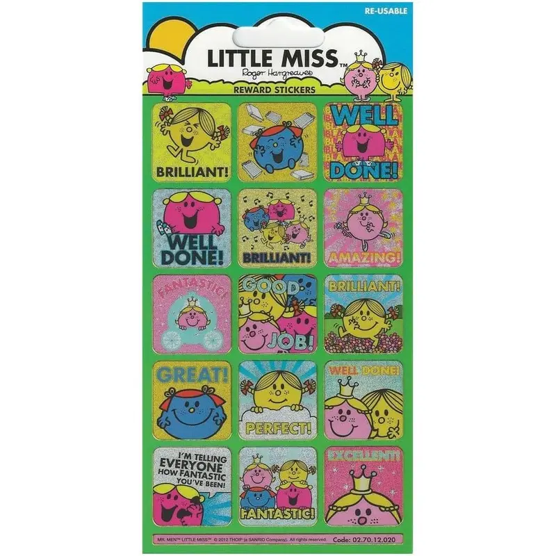 Little Miss Reward Stickers