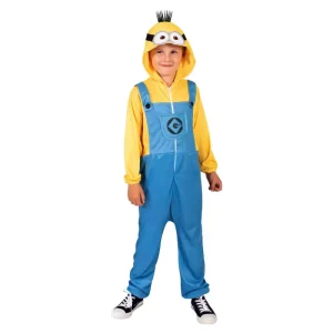 Minion Onesie Despicable Me 4 Kids Fancy Dress Costume - Size Small