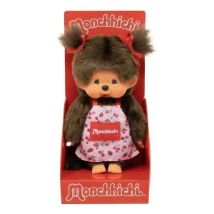 Monchhichi Plush with Flower Apron