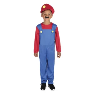 Plumber Fancy Dress Costume - Size Extra Small