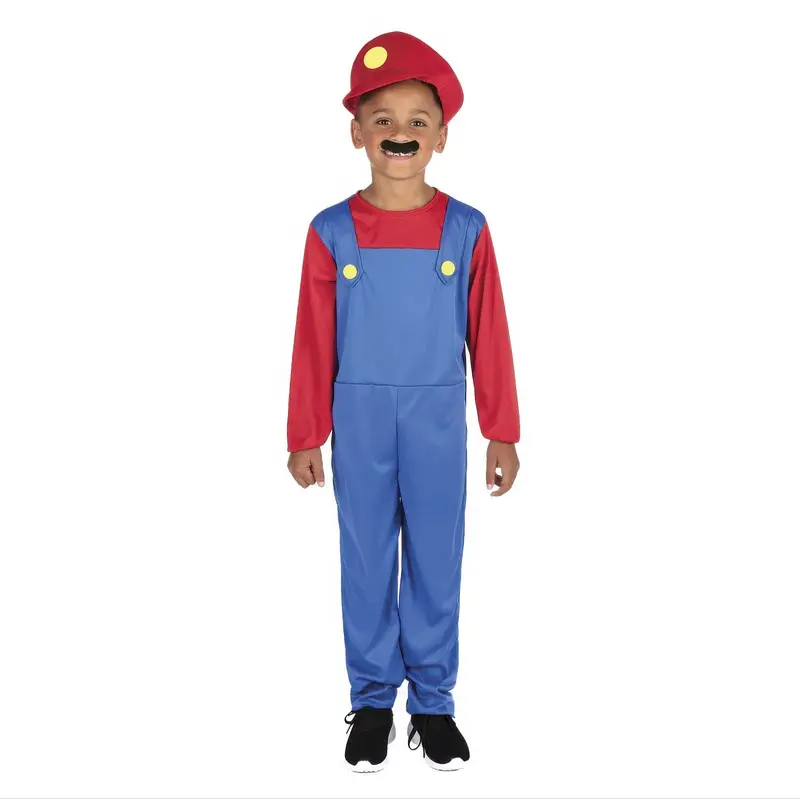 Plumber Kids Fancy Dress Costume - Size Small