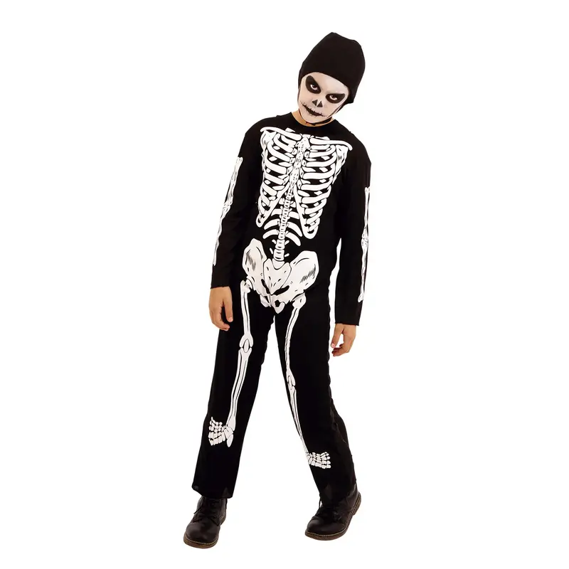 Skeleton Day of Dead Costume - Size Large