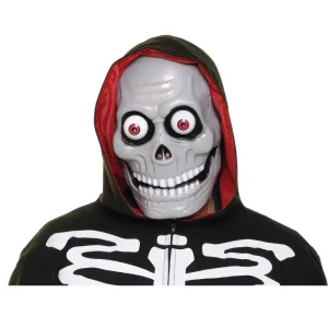 Skull Mask with Crazy Eyes - Halloween Fun