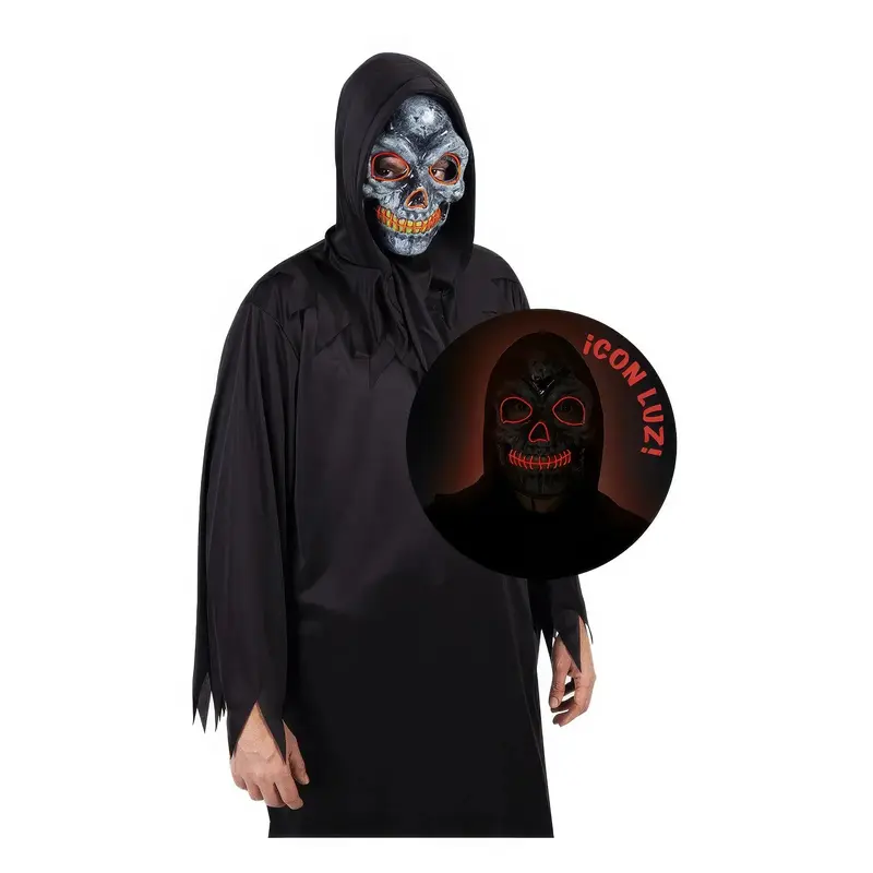 Skull with Light Mask - Dress-up Fun For Kids