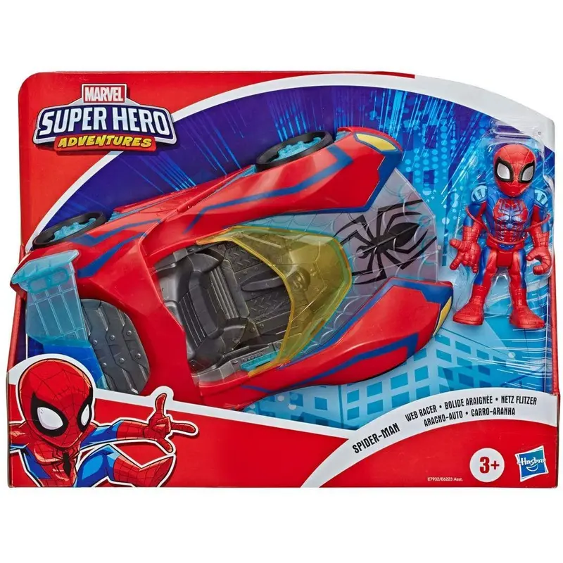 Super Hero Adventures Playskool Heroes Marvel Spider-Man Web Racer