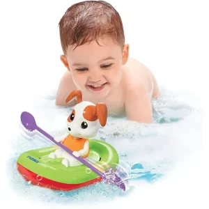 TOMY Toomies Paddling Puppy - Motorised Bath Toy Baby & Toddler