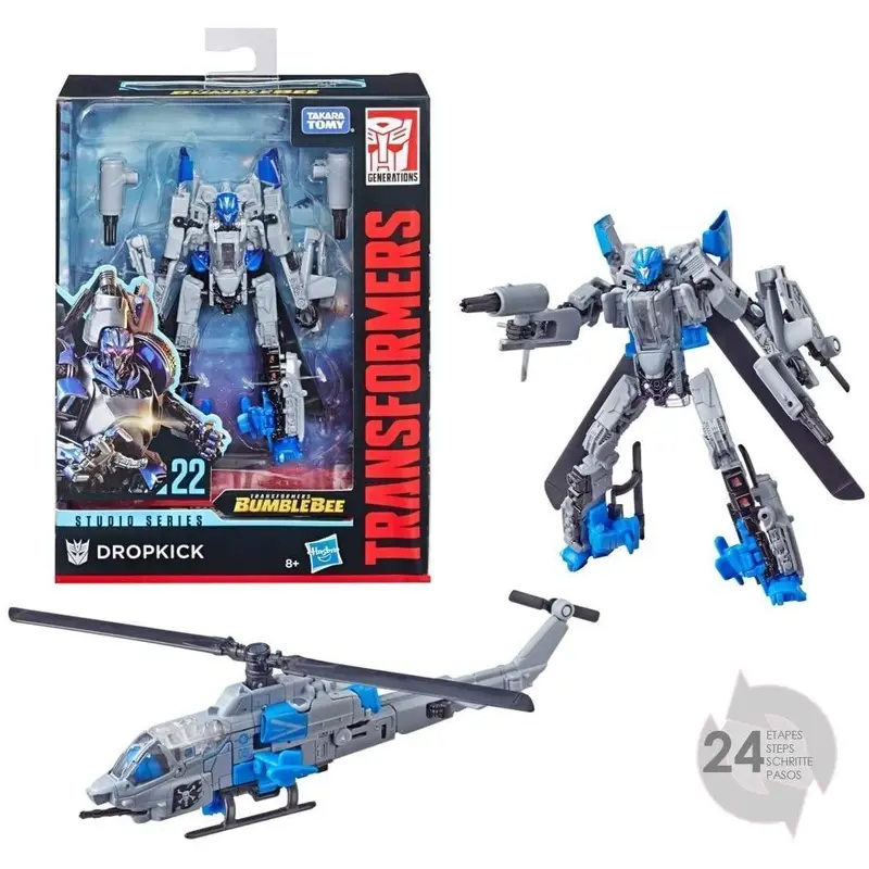 Transformers Studio Series 22 Deluxe Class Transformers: Bumblebee Dropkick Figure