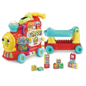Vtech Baby Push and Ride Alphabet Train Push Along Toy - English Baby & Toddler