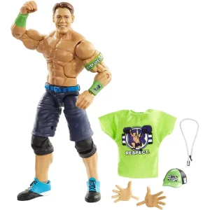 WWE GCL61 Elite Collection John Cena Deluxe Action Figure with Realistic Facial Detailing Action Toys & Playsets