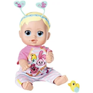 BABY Born 826164 Funny Faces-bouncing Baby An Interactive Doll with Functions, 36cm