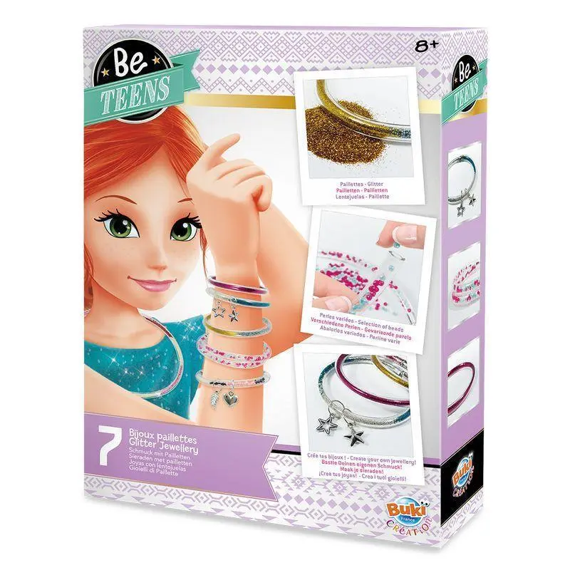 BUKI France BE105 - Be Teens - Glitter Jewellery Bracelets