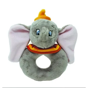 Disney Baby Dumbo Ring Rattle Soft Toy