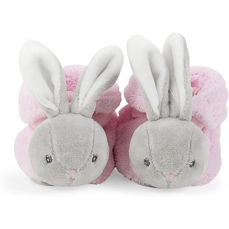 Kaloo K969573 Plume Booties Rabbit Pink