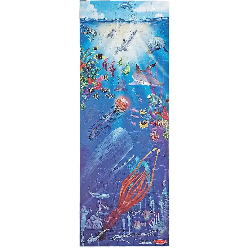 Melissa & Doug 10443 Underwater Floor Puzzle - 100 Pieces