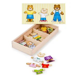 Melissa & Doug 13770 Bear Family Dress-up Puzzle