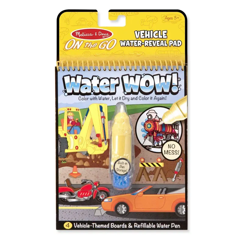 Melissa & Doug 15375 Water Wow! Vehicles Water-reveal Pad