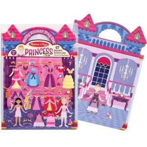 Melissa & Doug 19100 Princesses Reusable Puffy Stickers