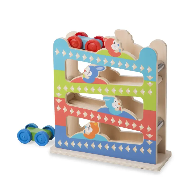 Melissa & Doug 40130 First Play Roll & Ring Ramp Tower