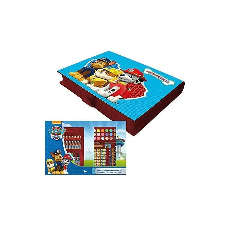 PAW Patrol 80 Piece Colouring & Painting Set