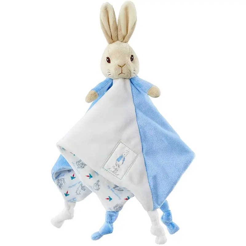 Peter Rabbit Blue Comfort Blanket
