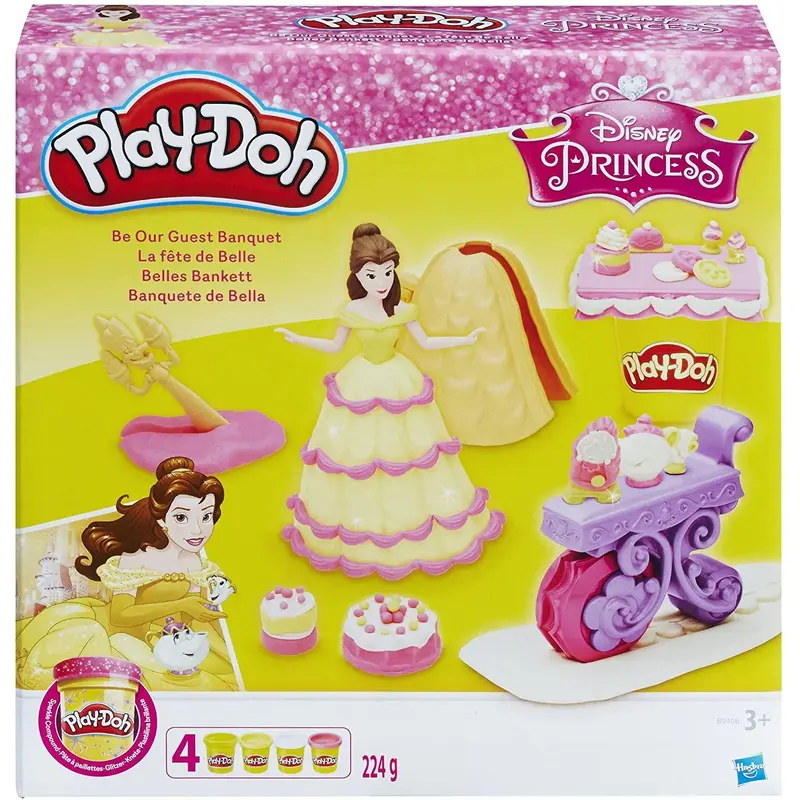Play-doh Be Our Guest Banquet Disney Princess Belle