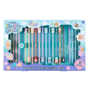 Smiggle Sleepy Sprouts Scented Pencil Mega Pack 21 Pieces