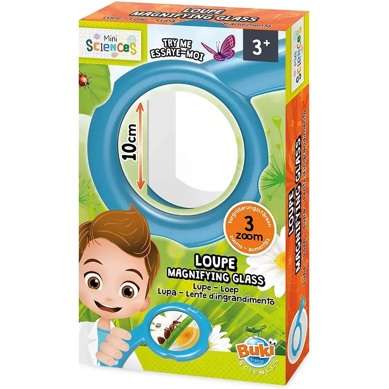 BUKI France 9007 Mini Sciences Magnifying Glass