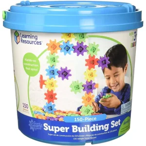Learning Resources Gears! Super Building Set 150 Pieces