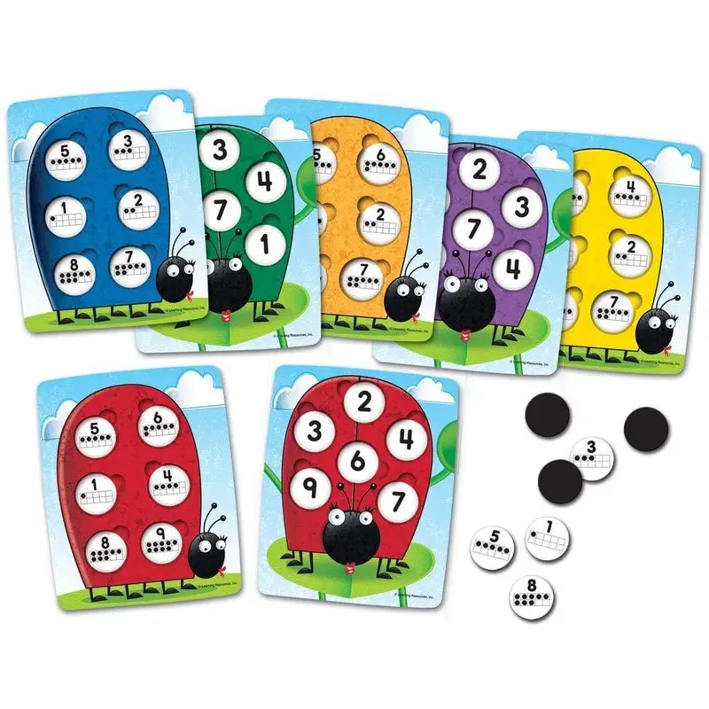 Learning Resources Ten-frame Game 10 On The Spot!