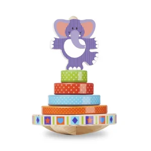 Melissa & Doug 40127 First Play Elephant Rocking Stacker