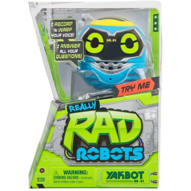 Really R.a.d. Robots Yakbot Yb-01 Colour Blue