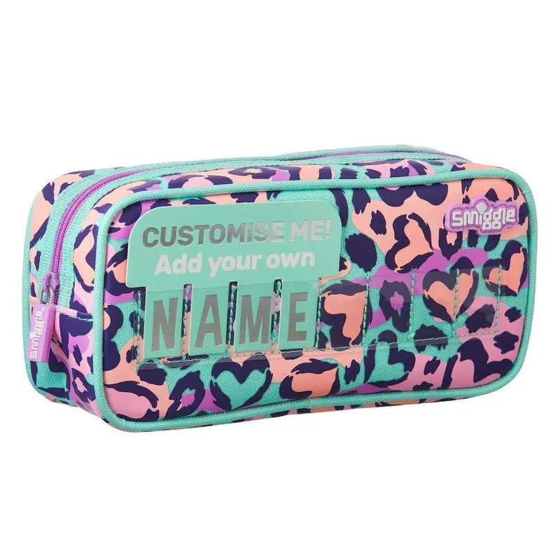 Smiggle Plus Cruiser Id Pencil Case, Mint