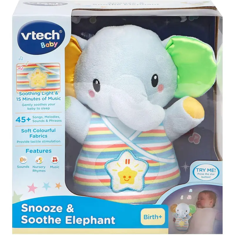Vtech 508603 Snooze & Soothe Elephant Blue