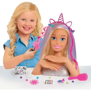 Barbie Glitter Hair Deluxe Styling Head