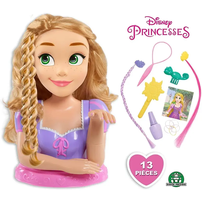 Disney DND03000 Rapunzel Deluxe Bust with 13 Accessories