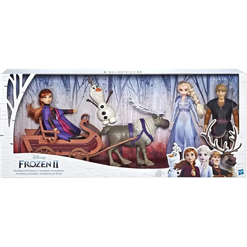 Frozen 2 Disney Frozen Sleigh Adventures Doll Pack
