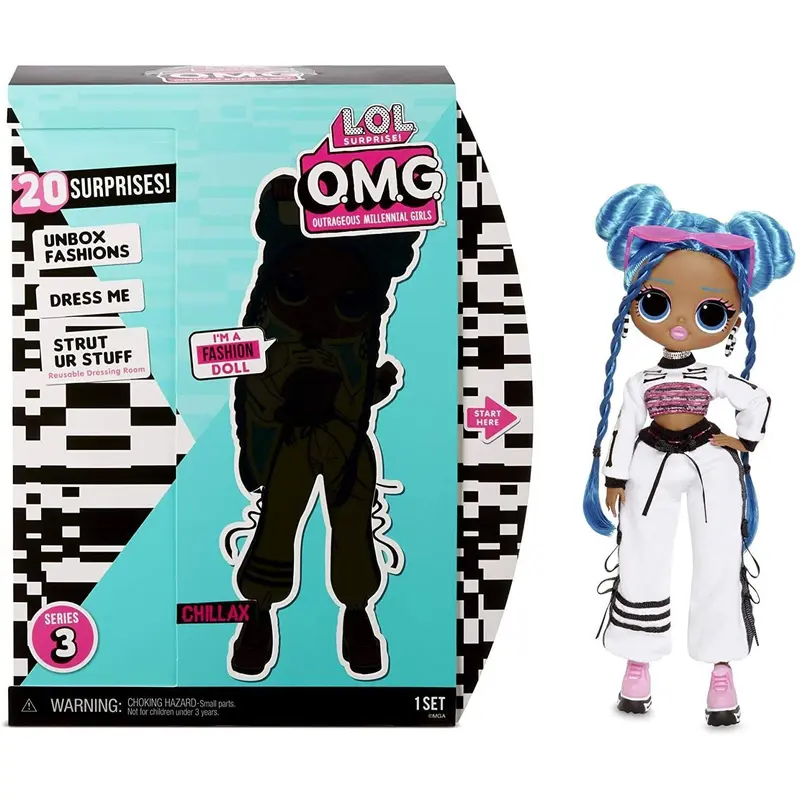 LOL Surprise! Collectable Fashion Dolls Chillax - with 20 Surprises