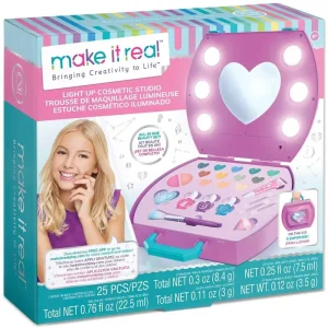 Make It Real 2508 Light-up Cosmetic Studio Case