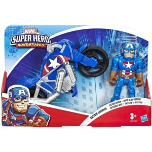 Playskool E6262ES0 Heroes Marvel Super Hero Adventures Captain America