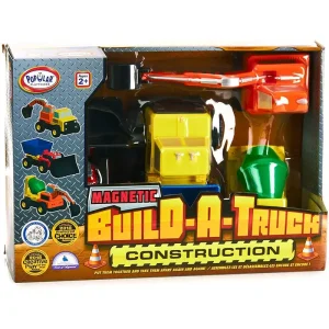 POPULAR PLAYTHINGS Magnetic Build-a-truck Construction Magnetic Toy Play Set