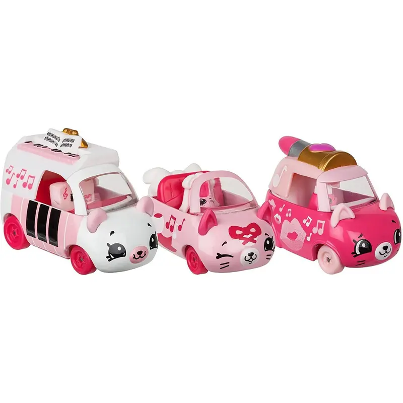 Shopkins 56738 Cutie Car S2 3 Pack-asst