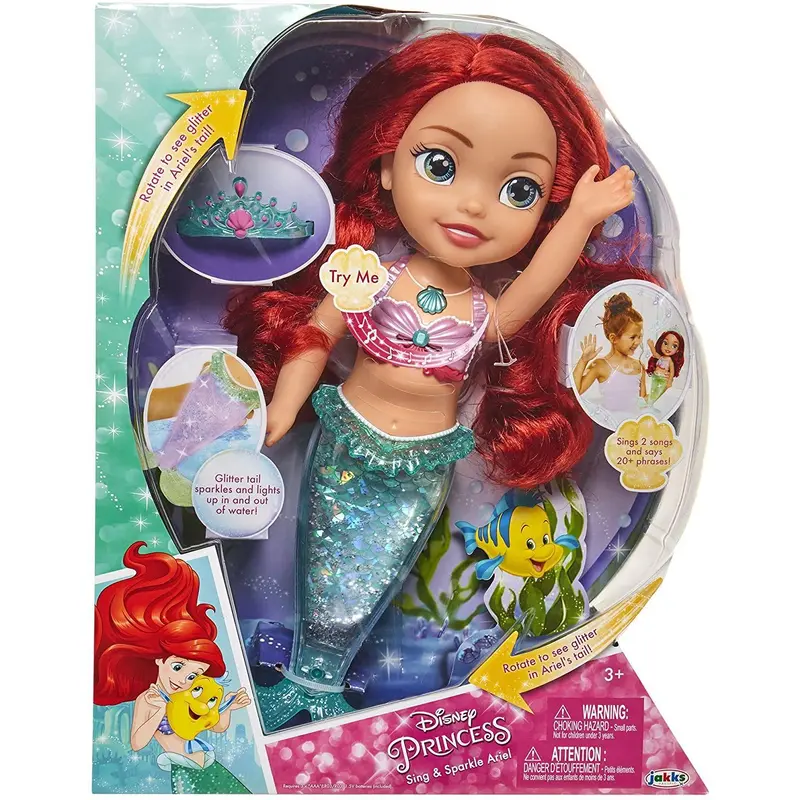 Disney Princess Sing & Sparkle Ariel Doll 35cm