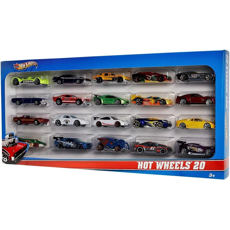 Hot Wheels 20 Diecast Mini Toy Cars Pack