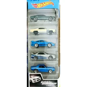 Hot Wheels Fast & Furious Set of 5 Diecast Cars