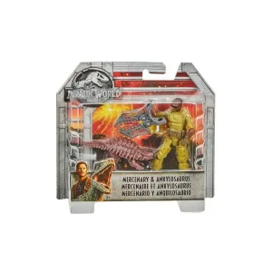 Jurassic World Mercenary & Ankylosaurus Figures Playset
