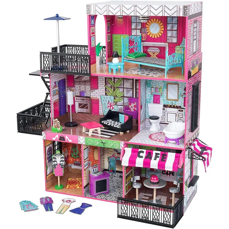 Kidkraft 65922 Brooklyn's Loft Wooden Dolls House
